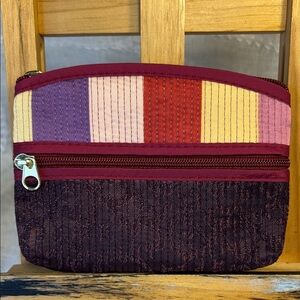 NWOT Handmade quilt stitched small wallet